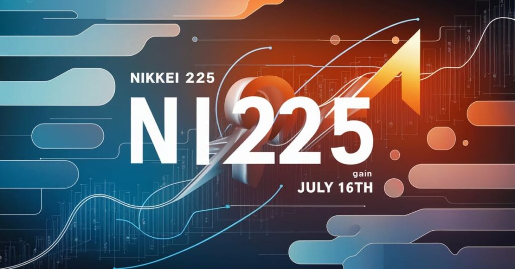 Nikkei 225 Today: NI225 Gains 0.20%, Market Insights on July 16th