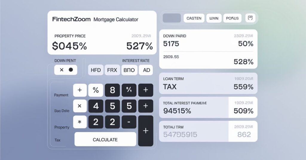 FintechZoom Mortgage Calculator. A FintechZoom mortgage calculator is a useful tool that helps people estimate their monthly mortgage payments depending on loan amount, interest rate.