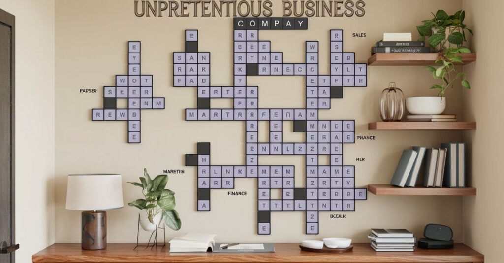 Unpretentious Business Crossword Clue: Complete Guide