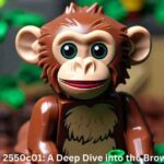 LEGO Piece 2550c01: A Deep Dive into the Brown Monkey